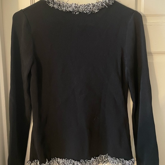 Cache jacket, long -sleeved shirt with fringe, size S - Picture 6 of 7